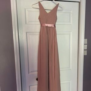 JJ’s House Dusty Rose Junior Bridesmaid dress